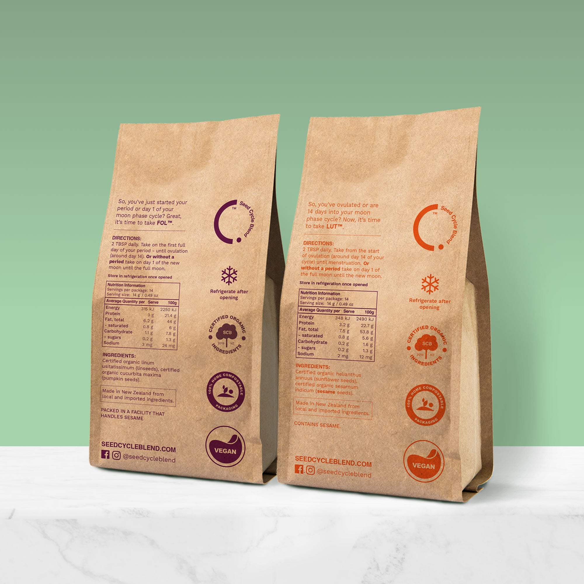 Conjunto de mezcla de ciclo de semillas