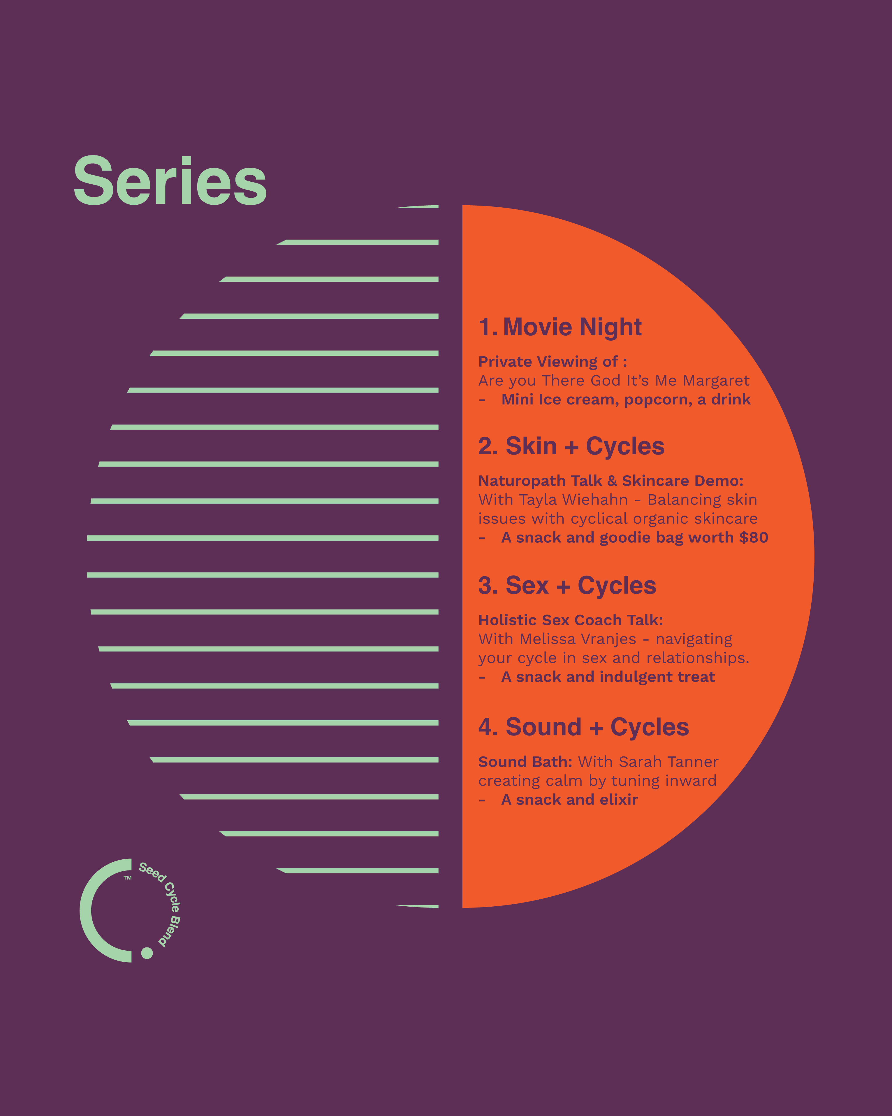 Cyclical Living 4-Part Event Series (Auckland)