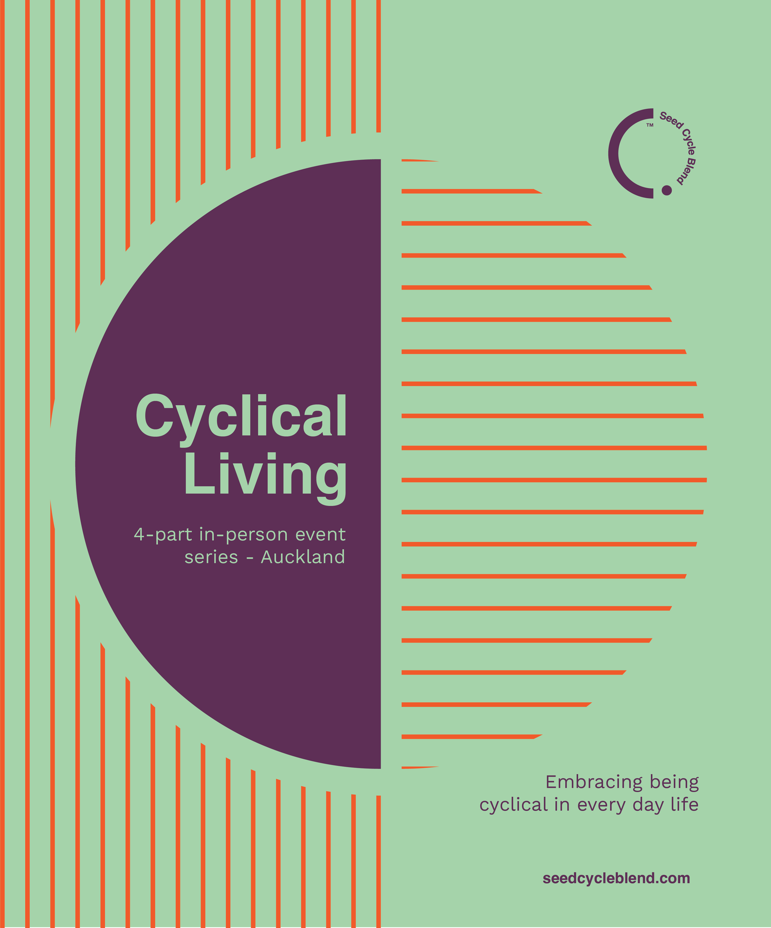 Cyclical Living 4-Part Event Series (Auckland)